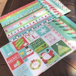 Penguin 🐧 Play Loose Scrapbook Paper Bundle